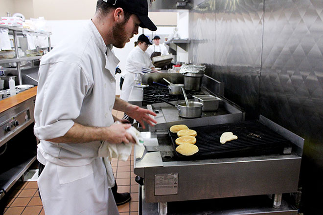 Cody Perry, UCC’s new Culinary Arts chef instructor, would like to increase student leadership in the Bistro.